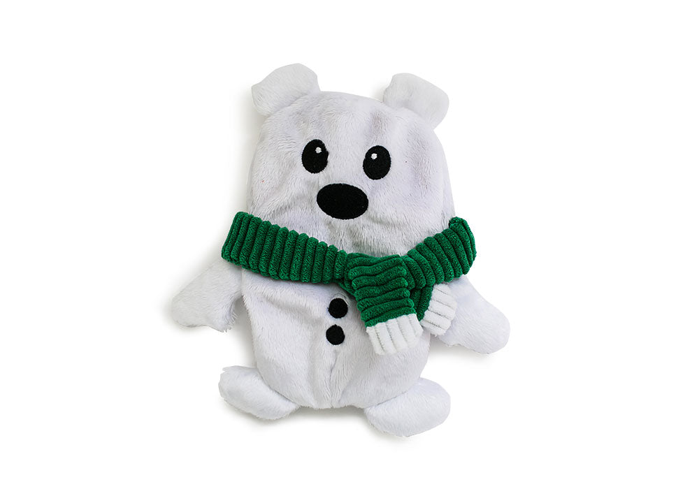 Hatchables Polar Bear: Inside-Out Dog Toy